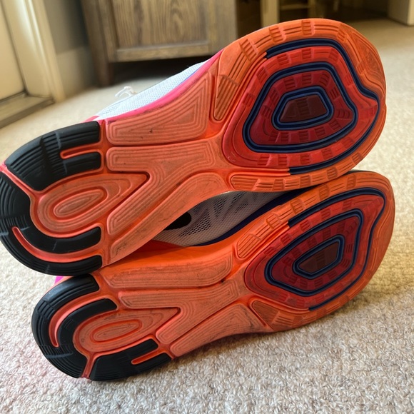 👟 NIKE LUNARGLIDE 6 - WHITE BLUE PINK - WOMENS SIZE 9 - Picture 8 of 8